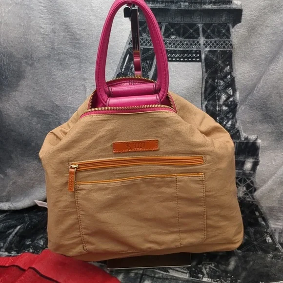 Hobo Sheila medium satchel hibiscus - Picture 13 of 15